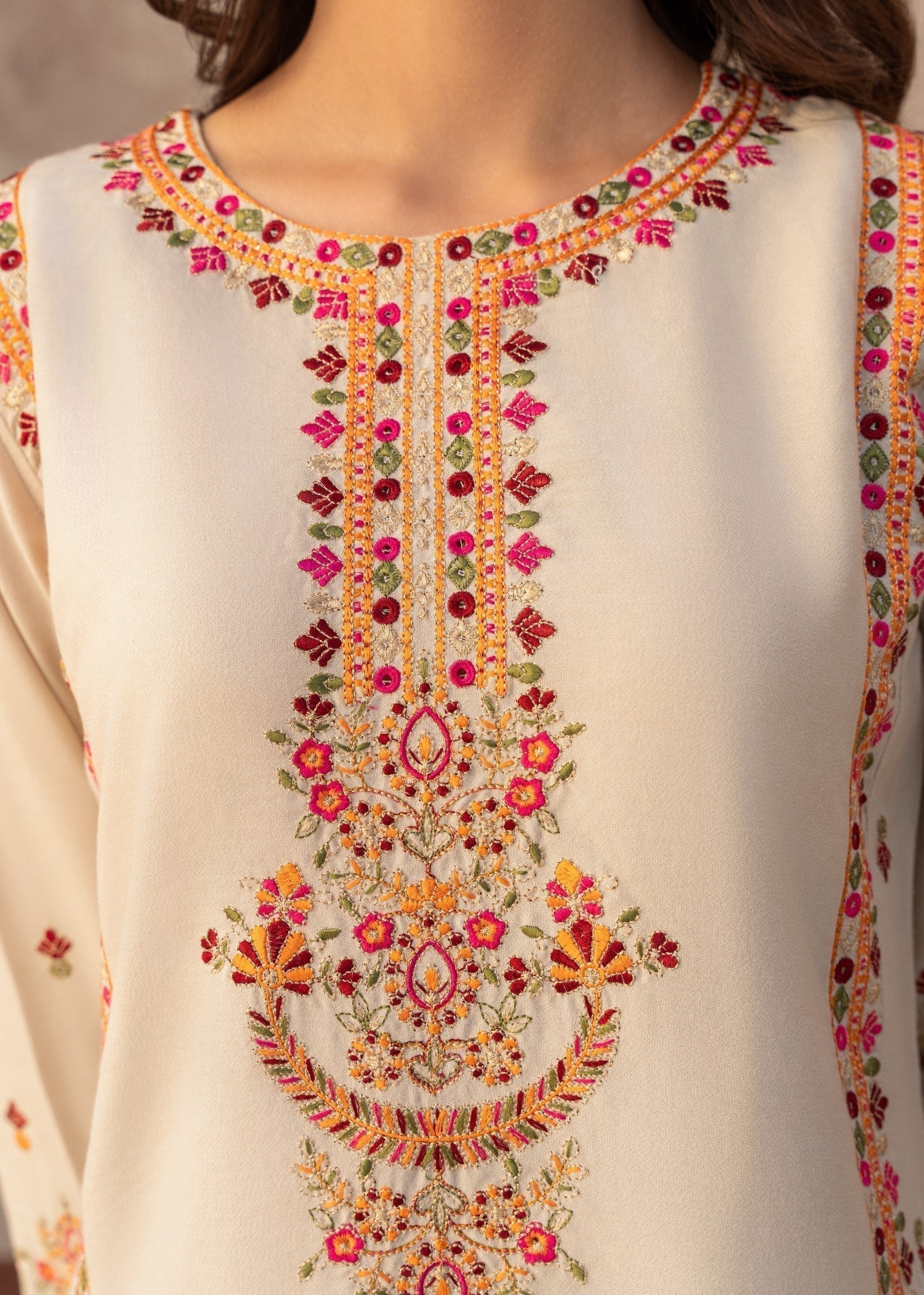 MSBMT-24 -Dilruba - Off White - Readymade Outfit - 1 Piece Suit 2025 - Image 5