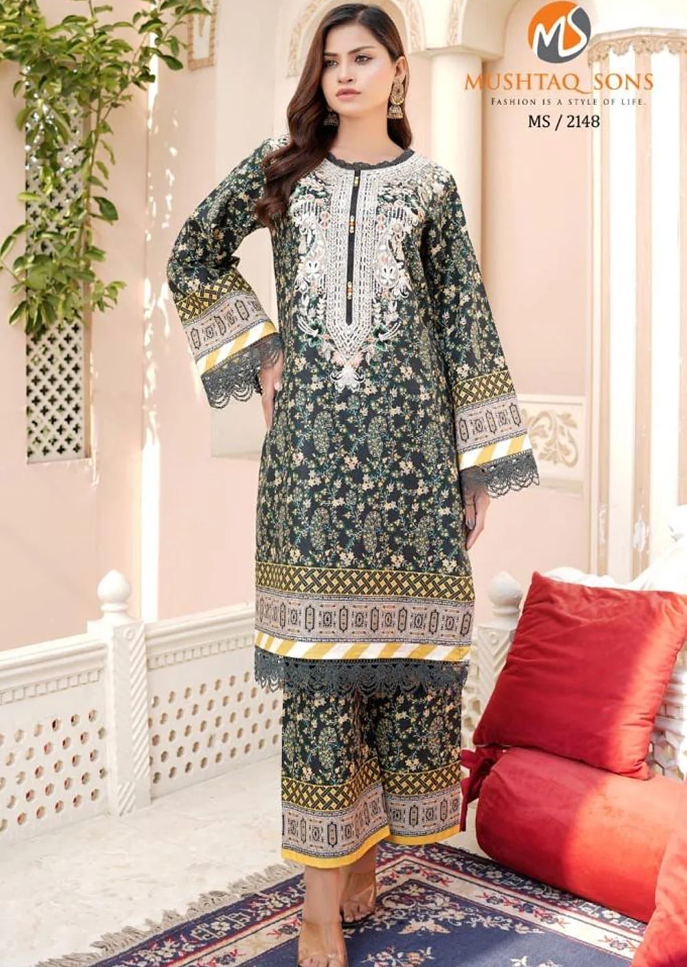 MSH-2148 - Readymade - Khaddar Suit 2024
