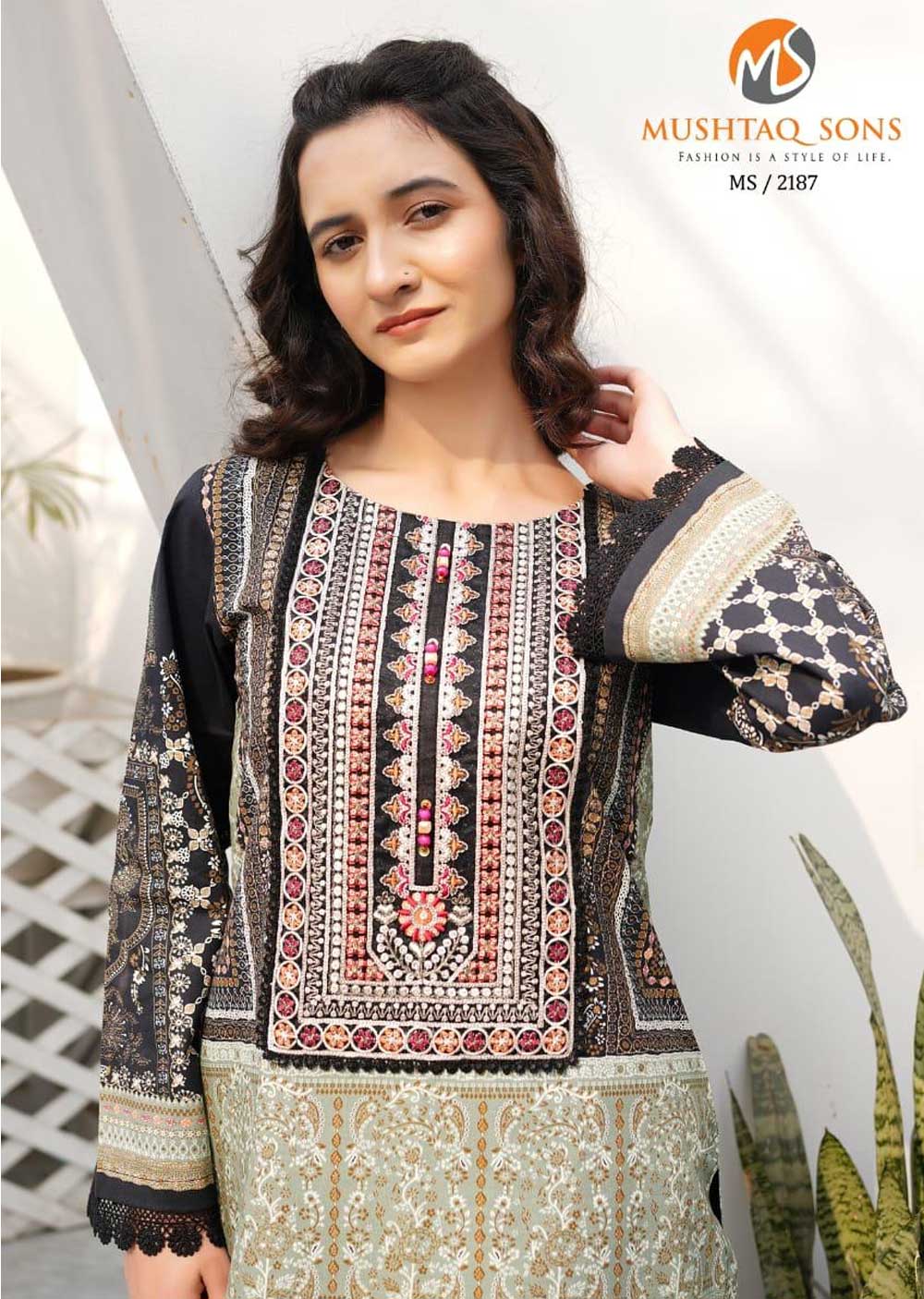 MSH-3004 - Readymade - Cotton Suit 2024 - Image 2