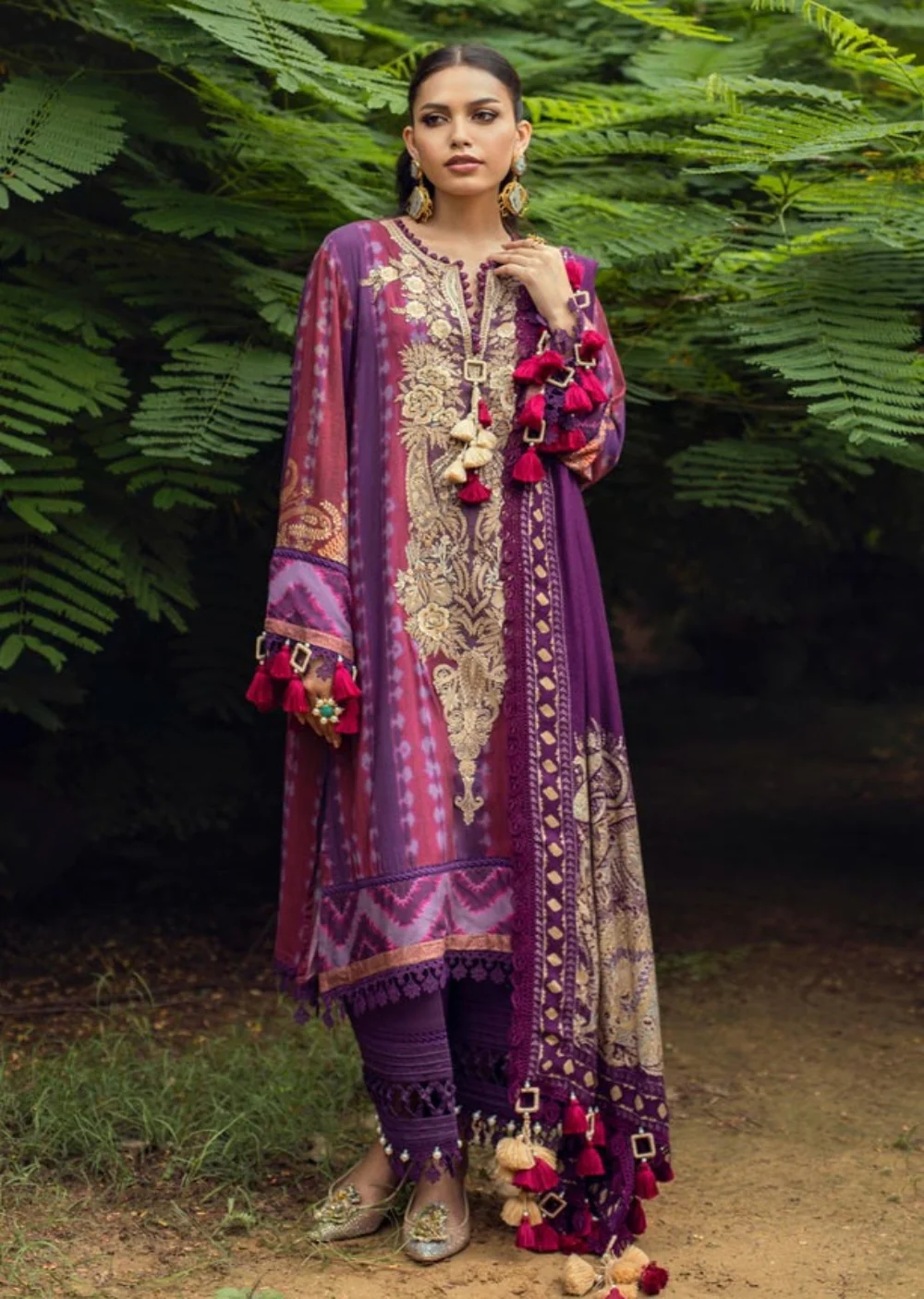 MUZN-17a - Unstitched - Winter Muzlin Collection Vol 2 by Sana Safinaz 2021