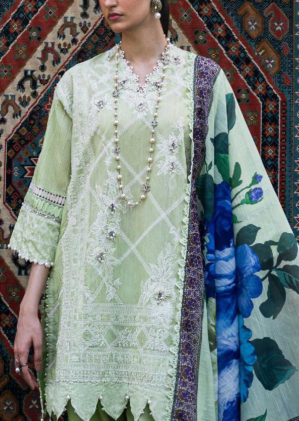MUZNR-12-B - Readymade - Muzlin Collection Vol 2 by Sana Safinaz 2023 - Image 4
