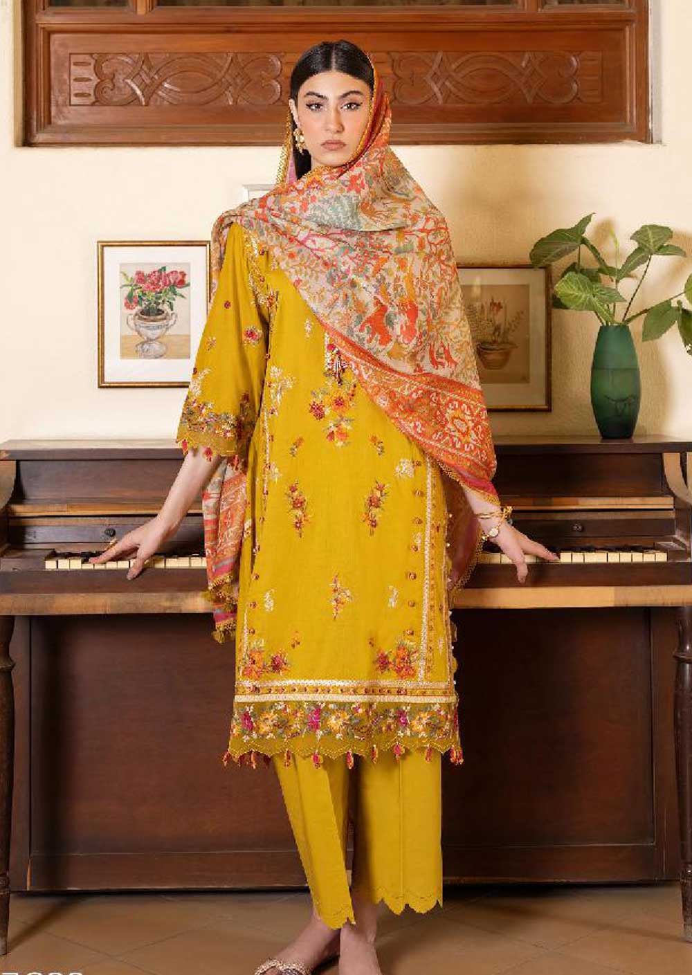 MUZNR-15-B - Readymade - Muzlin Collection Vol 2 by Sana Safinaz 2023