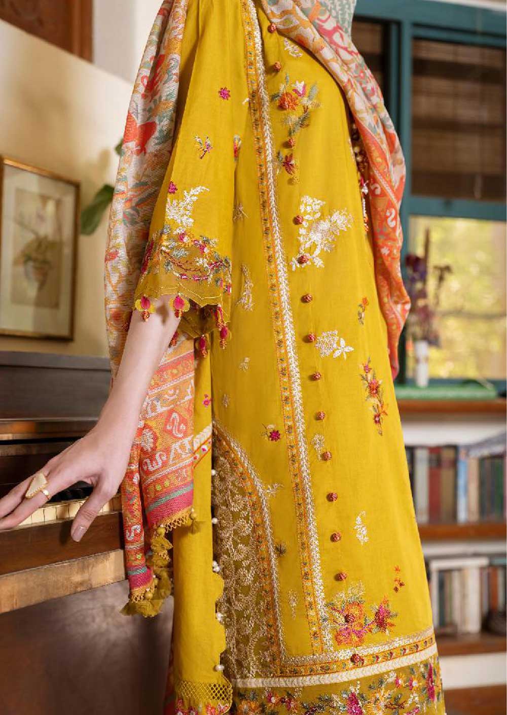 MUZNR-15-B - Readymade - Muzlin Collection Vol 2 by Sana Safinaz 2023 - Image 3