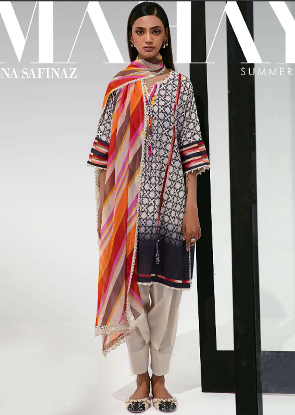 MZNR-20-A - Readymade 2 Piece - Mahay Summer Collection by Sana Safinaz 2023