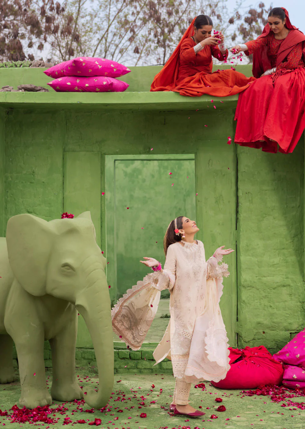 NDS-104 - Unstitched - Mela Festive Lawn Collection by Nureh 2024 - Image 3