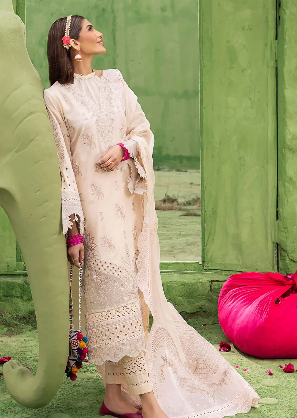 NDS-104 - Unstitched - Mela Festive Lawn Collection by Nureh 2024 - Image 4