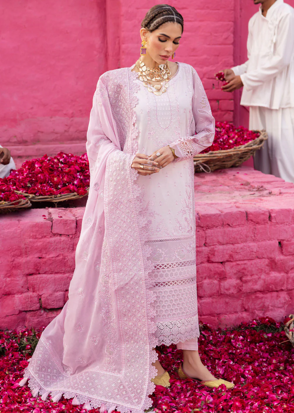 NDS-106-R - Readymade - Mela Festive Lawn Collection by Nureh 2024