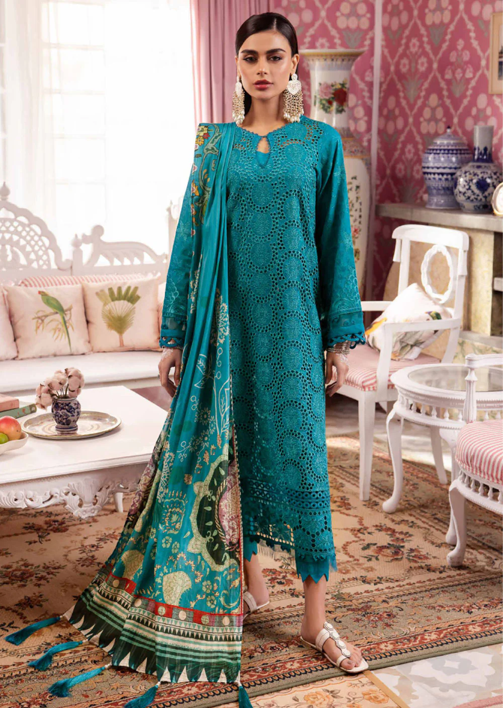 NDS-108-R - Readymade - Maya Lawn Collection by Nureh 2024