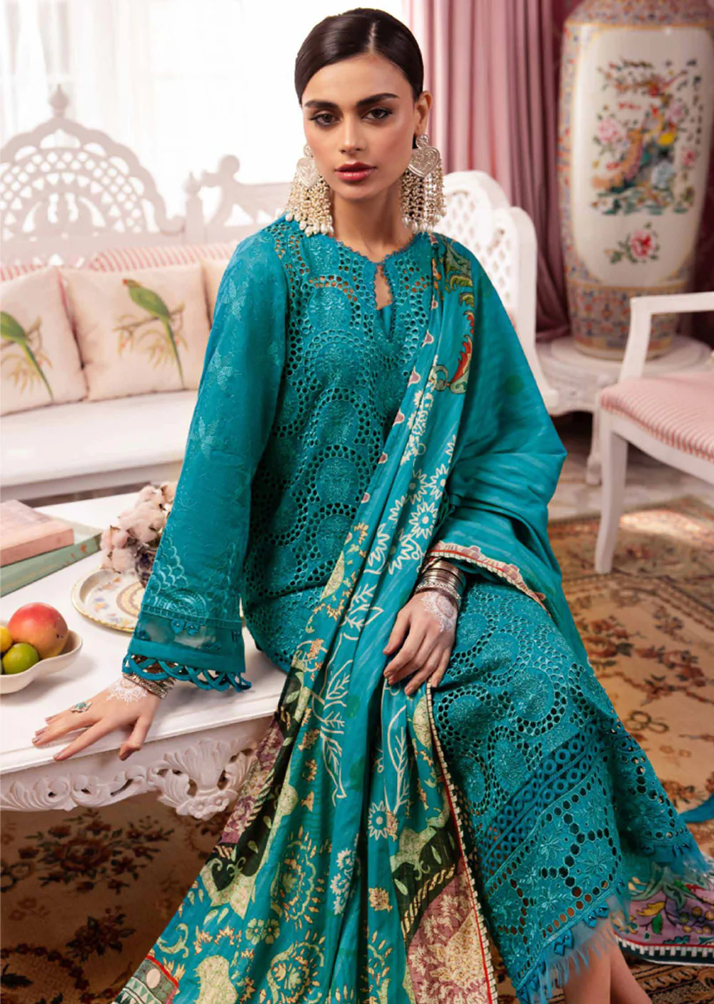 NDS-108-R - Readymade - Maya Lawn Collection by Nureh 2024 - Image 2