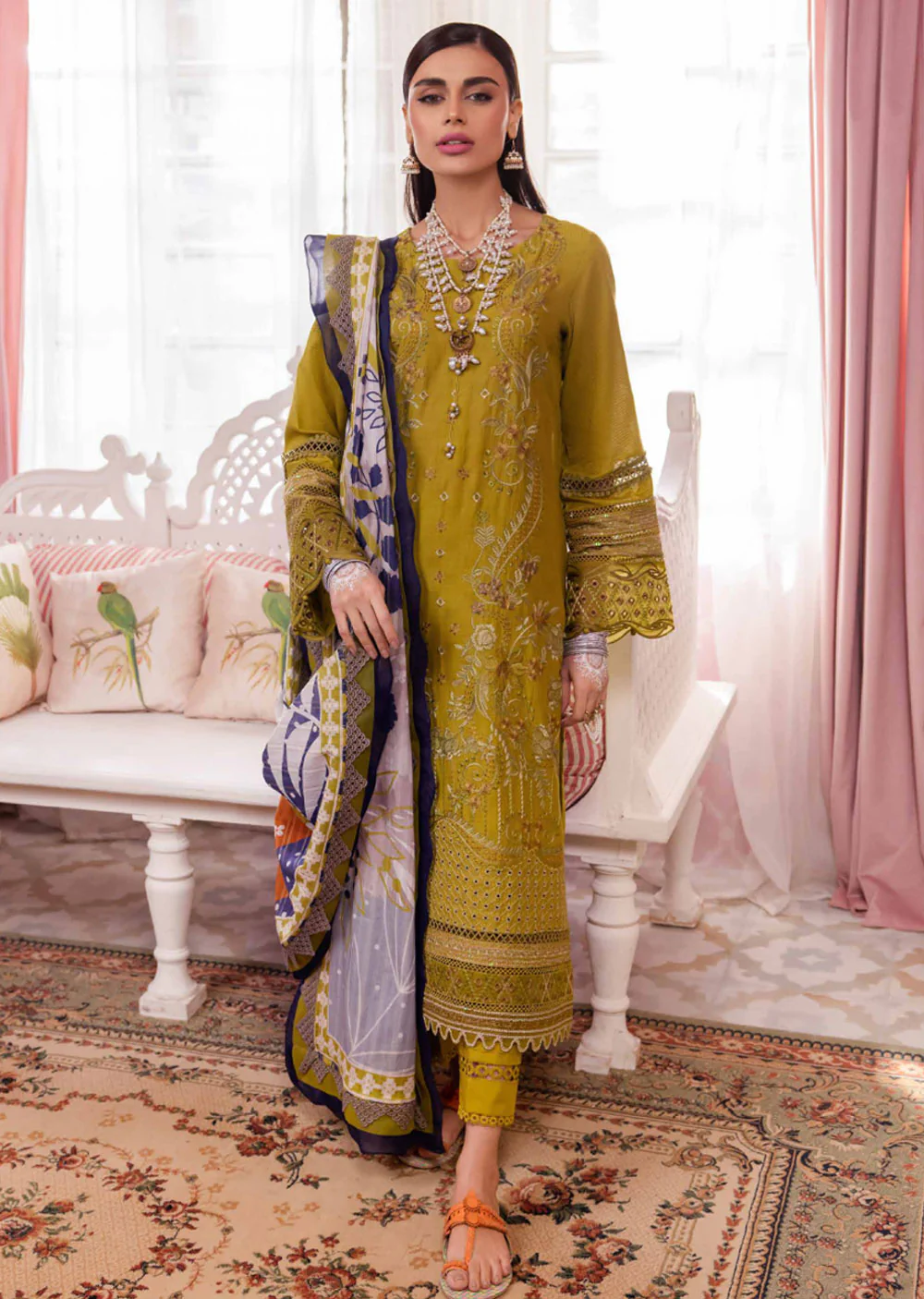 NDS-111-R - Readymade - Maya Lawn Collection by Nureh 2024 - Image 3