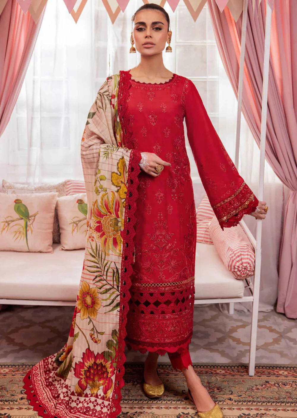 NDS-113-R - Readymade - Maya Lawn Collection by Nureh 2024