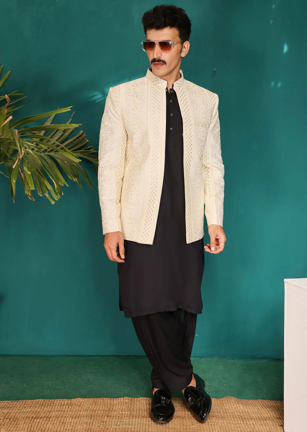 NF2105 Father & Son Off White Prince Coat - Image 6