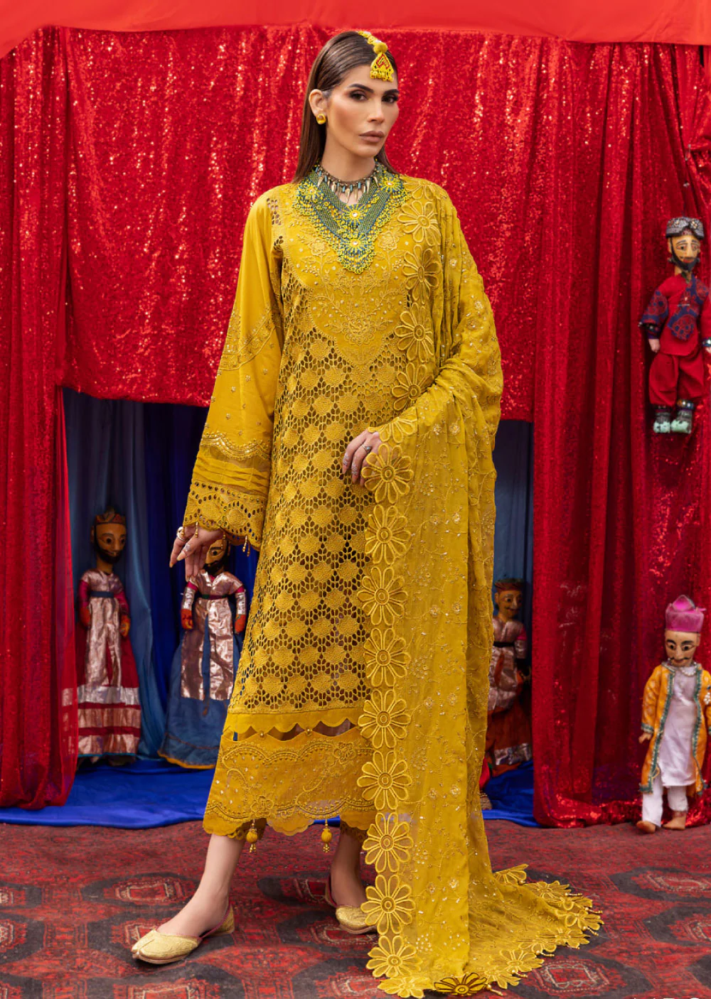NDS-100 - Unstitched - Mela Festive Lawn Collection by Nureh 2024