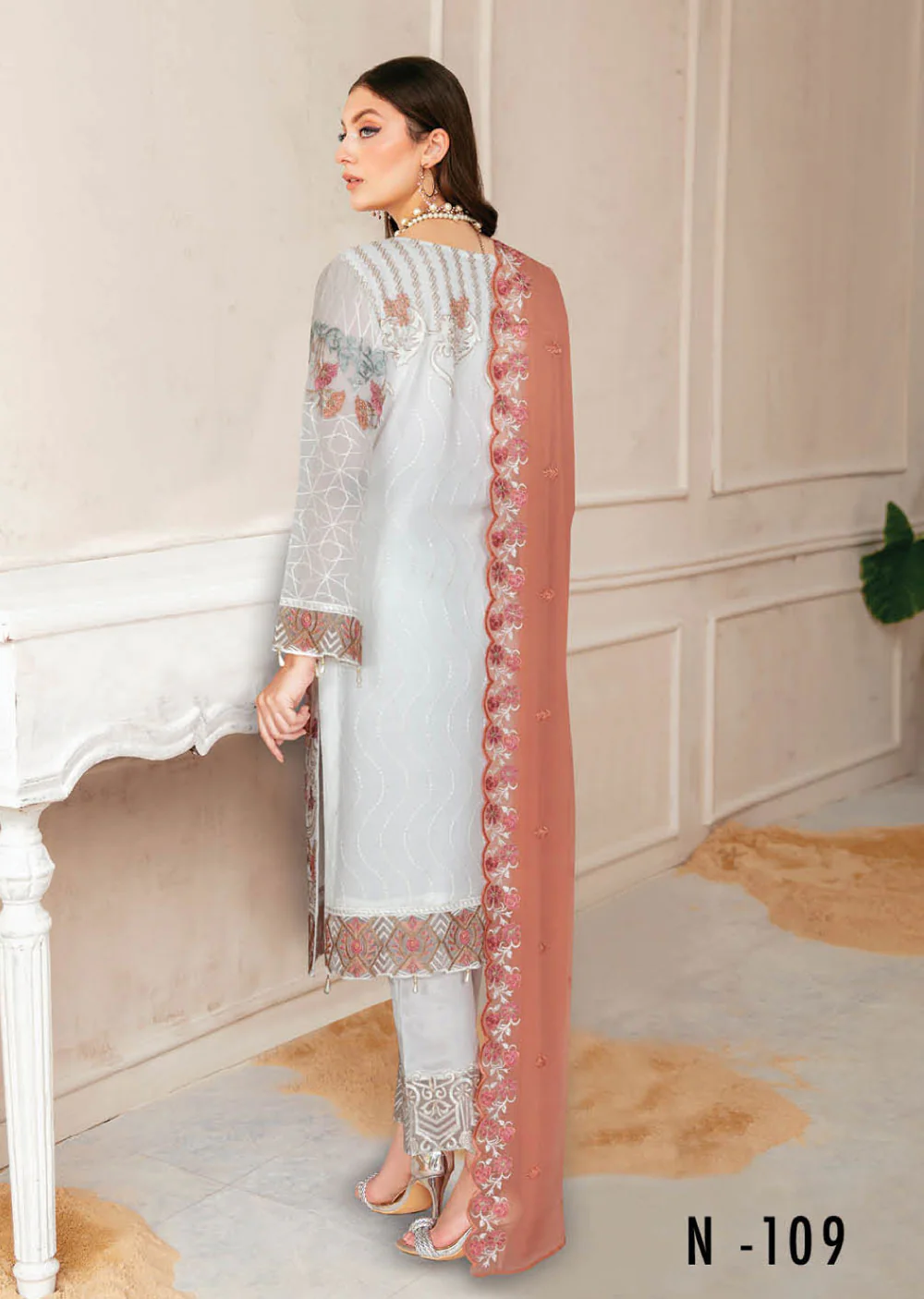 NYB-09-R - Readymade - Nayab Chiffon Collection Vol 1 - Image 2