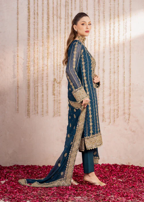 OAG5036-ROOP - Meeral Luxe - Readymade Organza Suit - Image 3