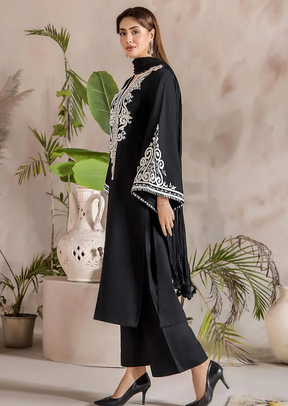 F-163 - Black - Readymade - Khuda Ameer Ouftit - Image 8