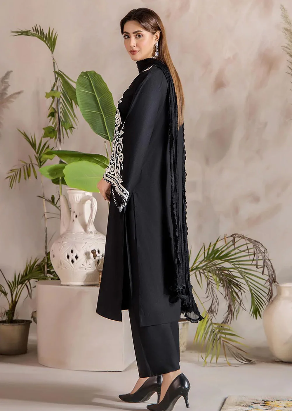 F-163 - Black - Readymade - Khuda Ameer Ouftit - Image 9