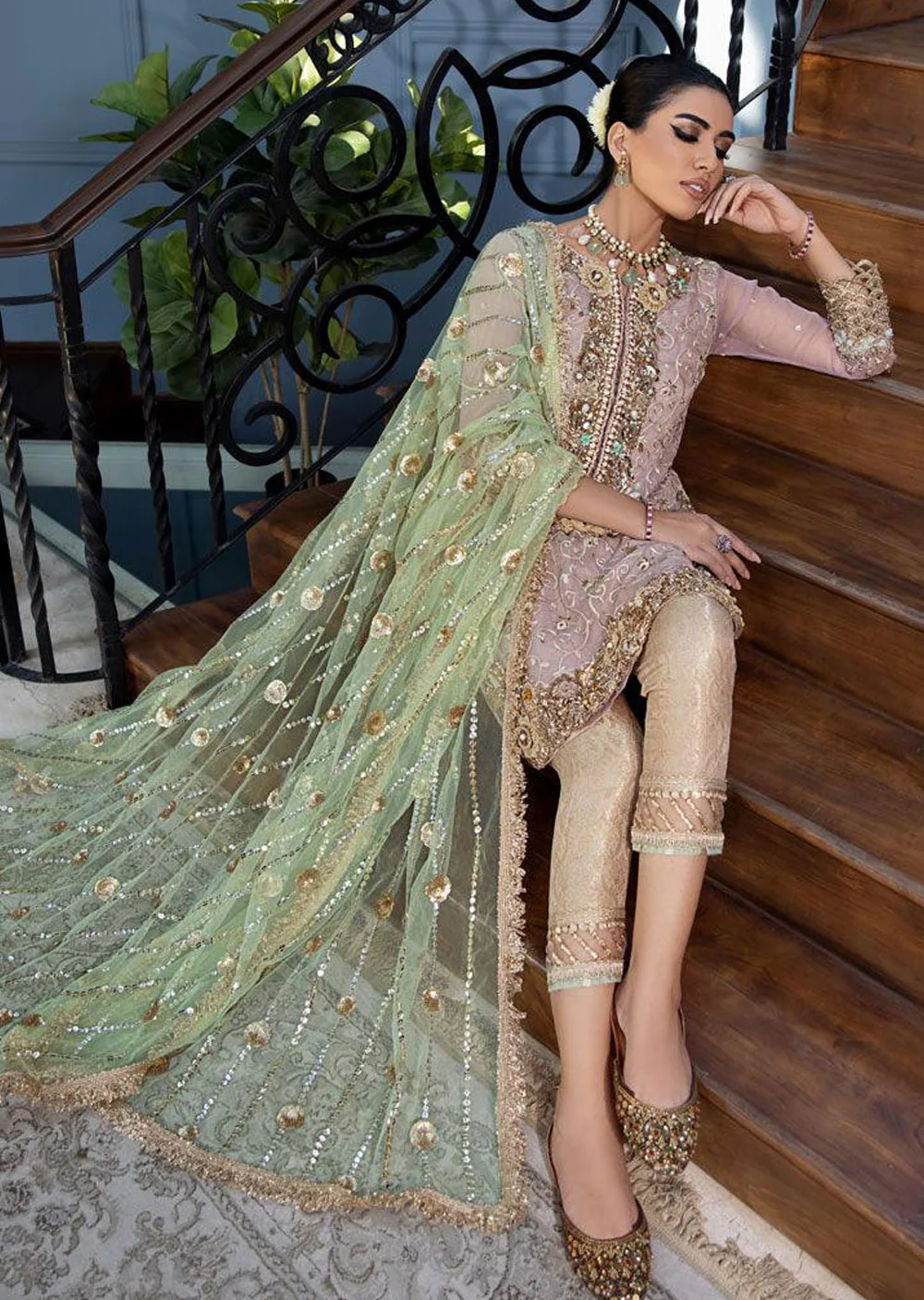 P-221 - Rose Gold - Readymade - Basics by Khuda Ameer Creations 2024 - Image 3