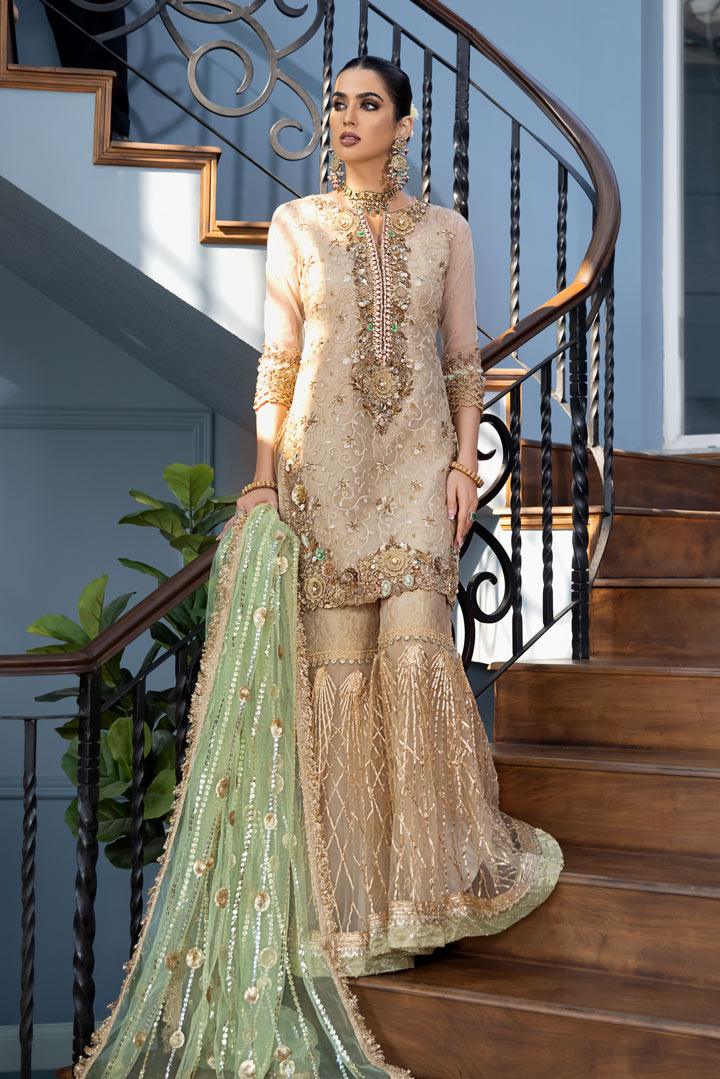 P-221 - Skin Gold - Readymade - Basics by Khuda Ameer Creations 2024 - Image 3