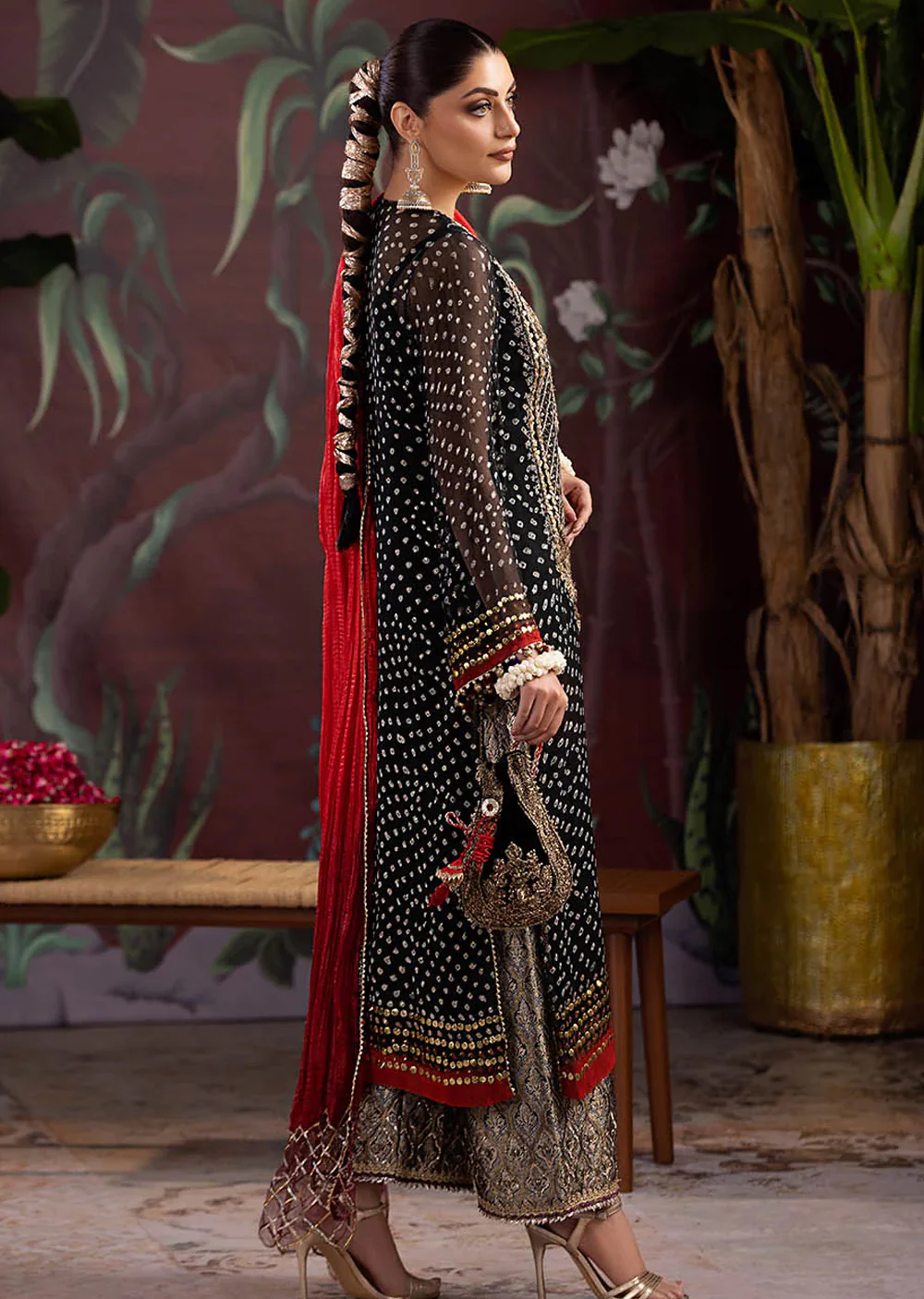 P-269 - Black - Readymade - Khuda Ameer Ouftit - Image 2