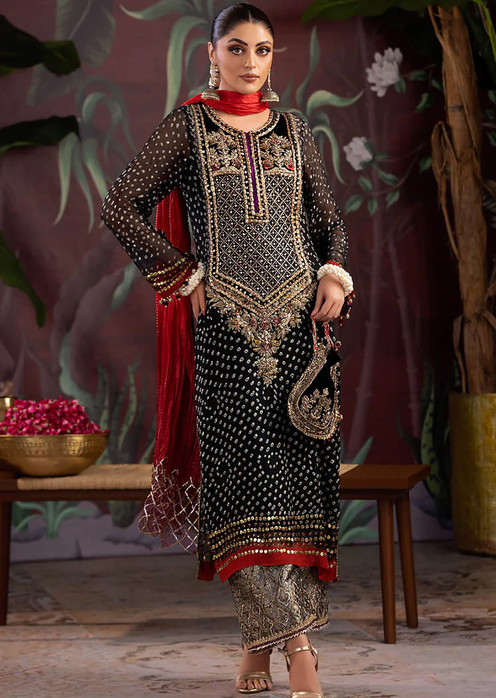 P-269 - Black - Readymade - Khuda Ameer Ouftit - Image 3