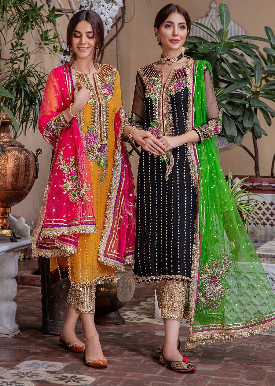 P-232 - Readymade Chiffon Khuda Ameer Suit