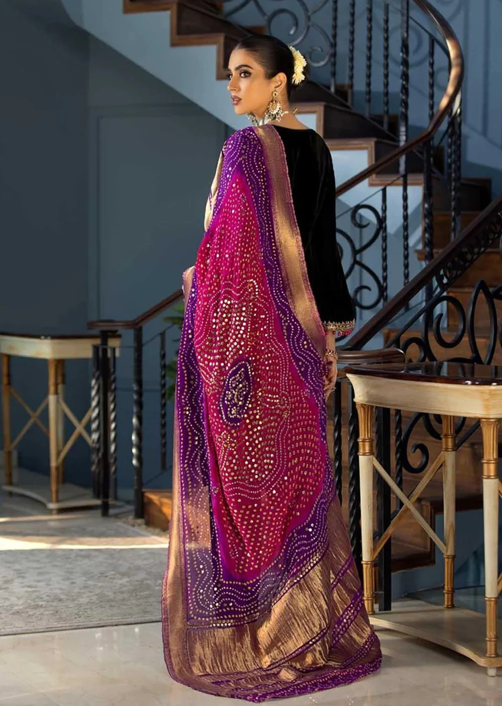 CHN-103 - CHUNARI - Basics by Khuda Ameer Creations 2024
