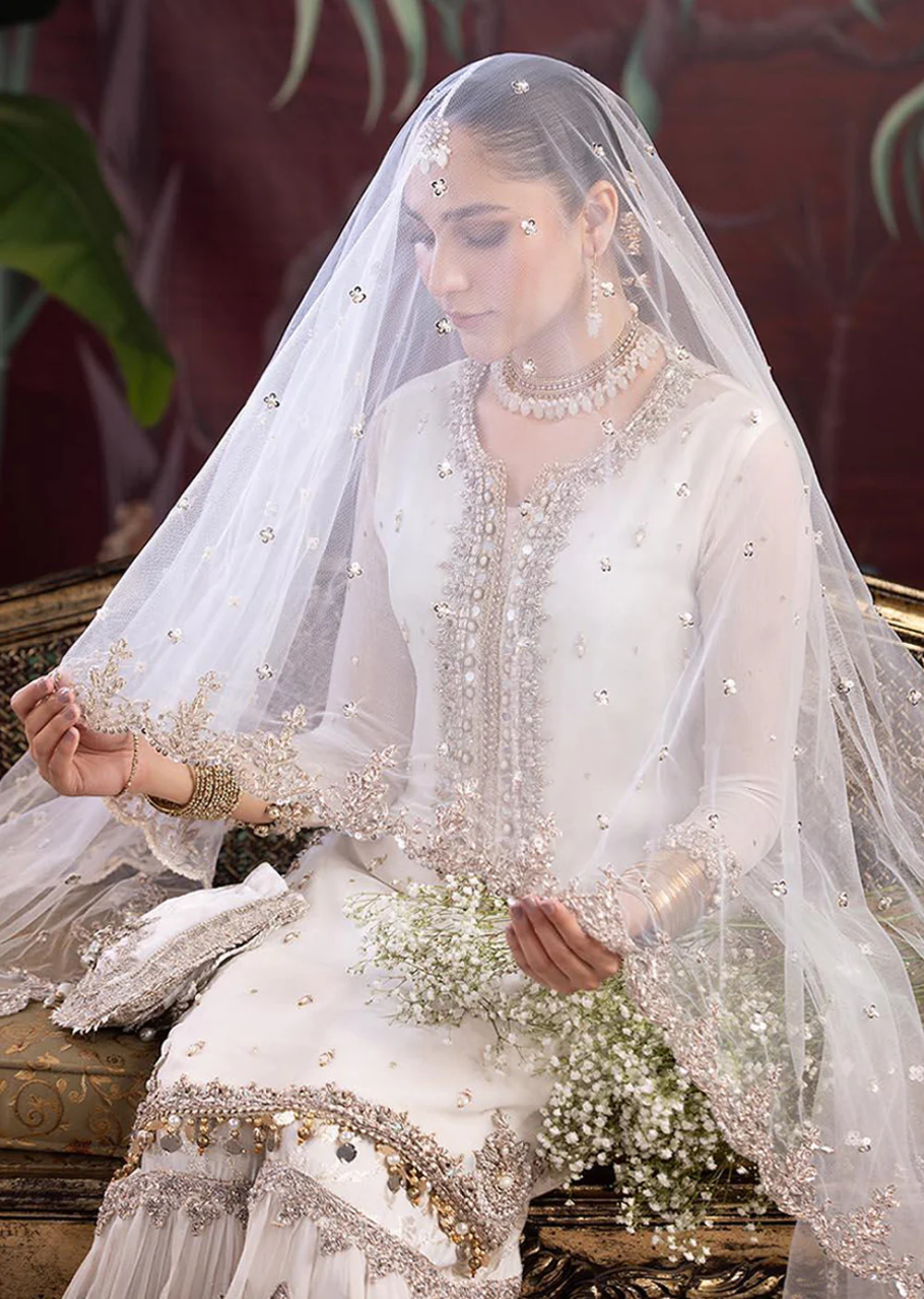 P-267 - Readymade - White - Khuda Ameer Outfit - Image 7
