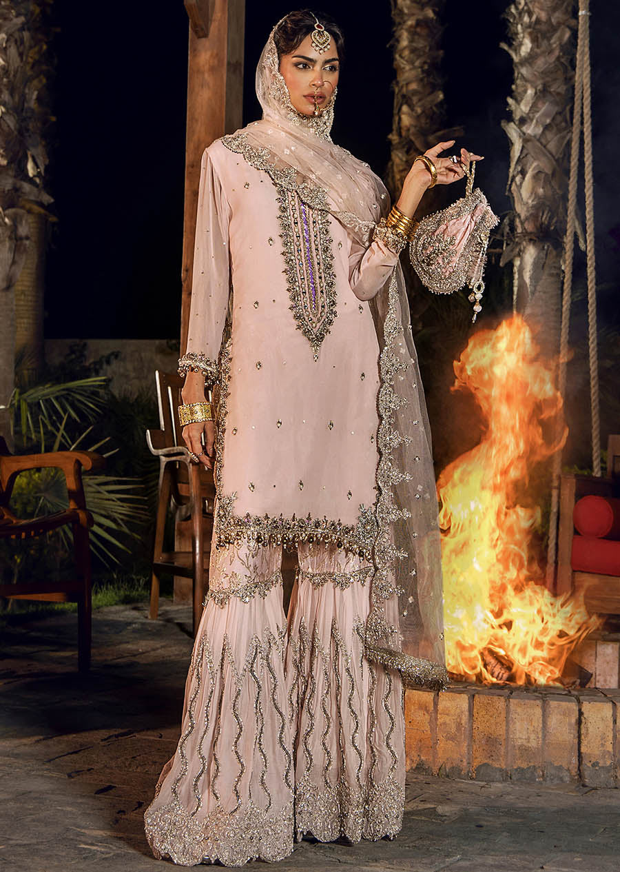 P-267 - Readymade - Pink - Khuda Ameer Outfit
