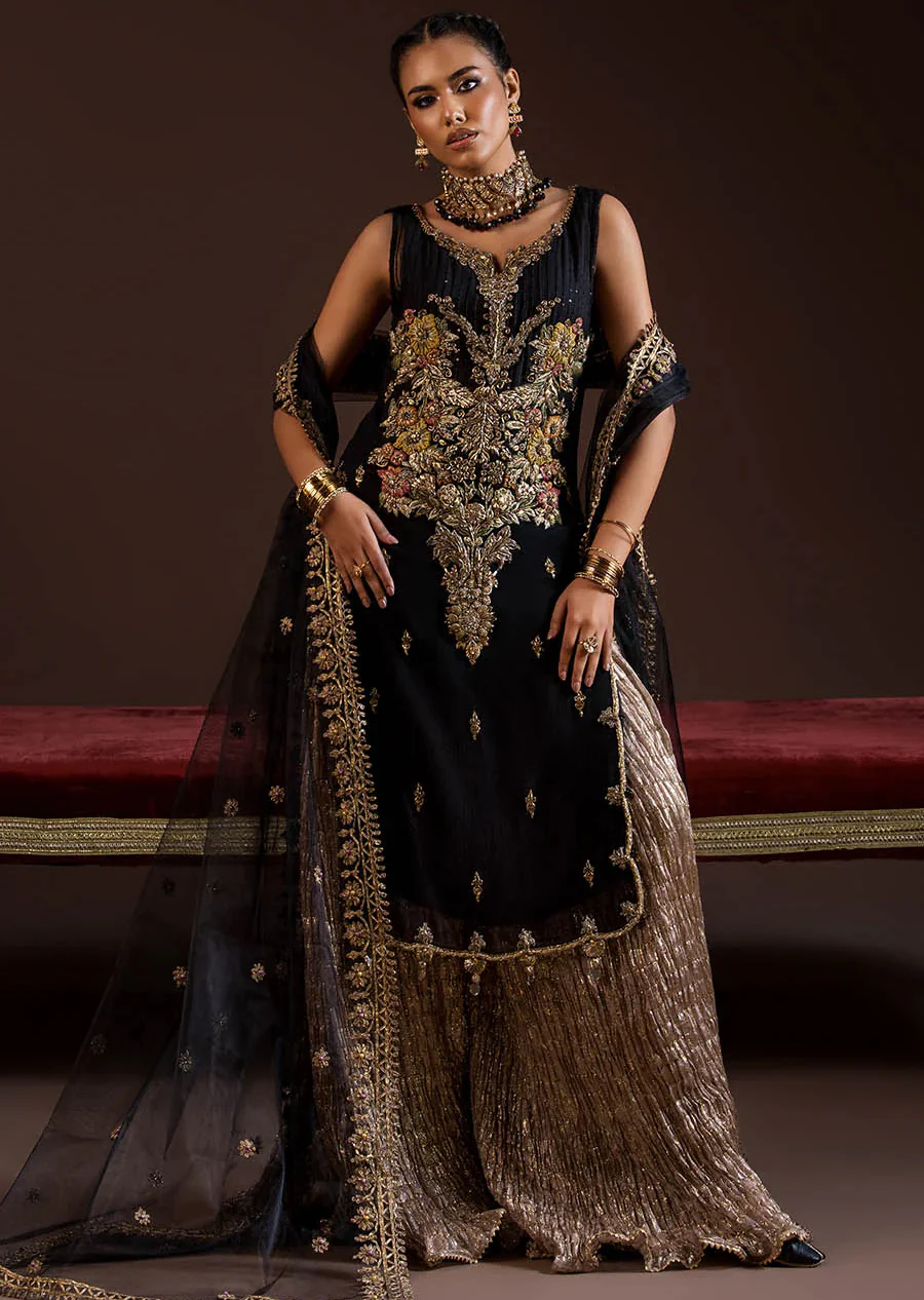 P-280 - Black - Readymade - Khuda Ameer Creations 2025