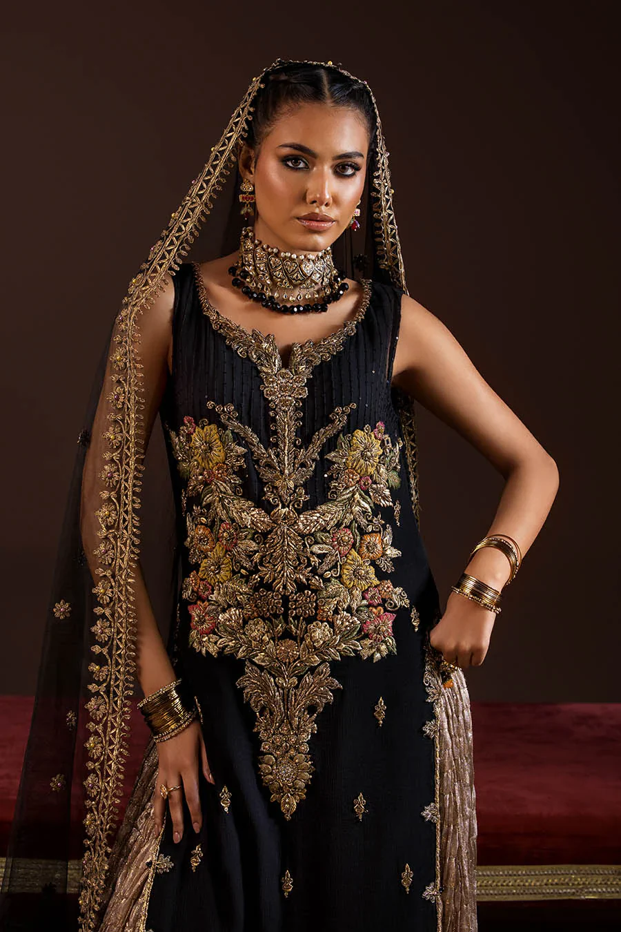 P-280 - Black - Readymade - Khuda Ameer Creations 2025 - Image 4