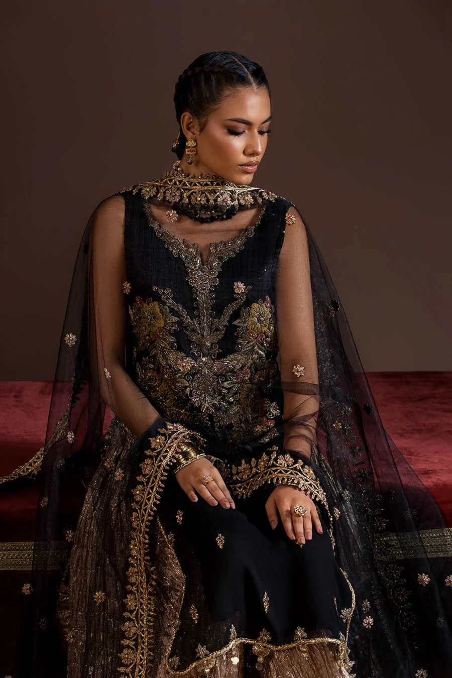 P-280 - Black - Readymade - Khuda Ameer Creations 2025 - Image 6