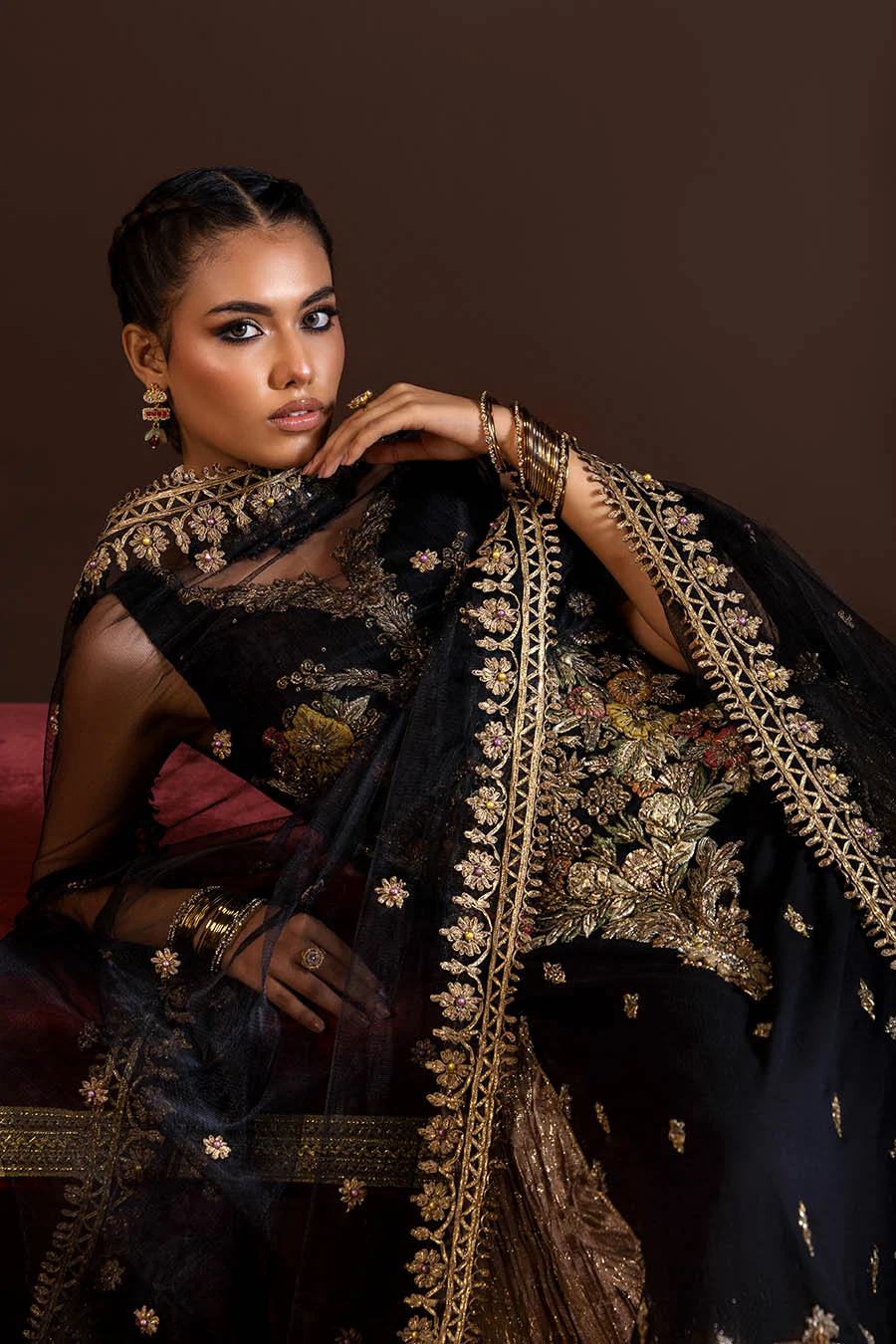 P-280 - Black - Readymade - Khuda Ameer Creations 2025 - Image 7