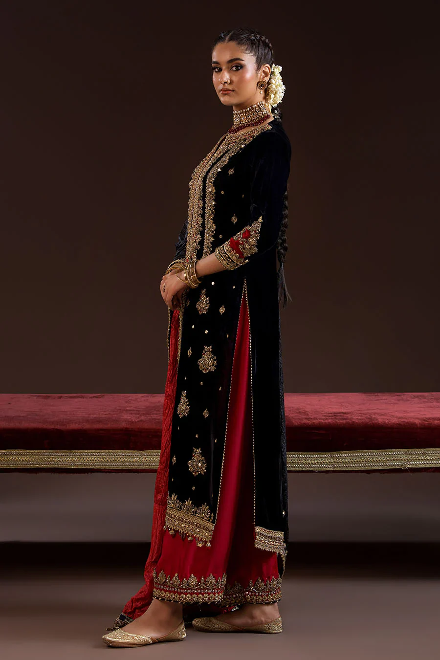 P-283 - Readymade VELVET - Khuda Ameer Creations 2025 - Image 2