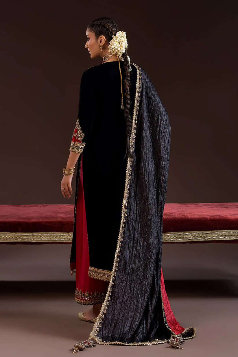 P-283 - Readymade VELVET - Khuda Ameer Creations 2025 - Image 3
