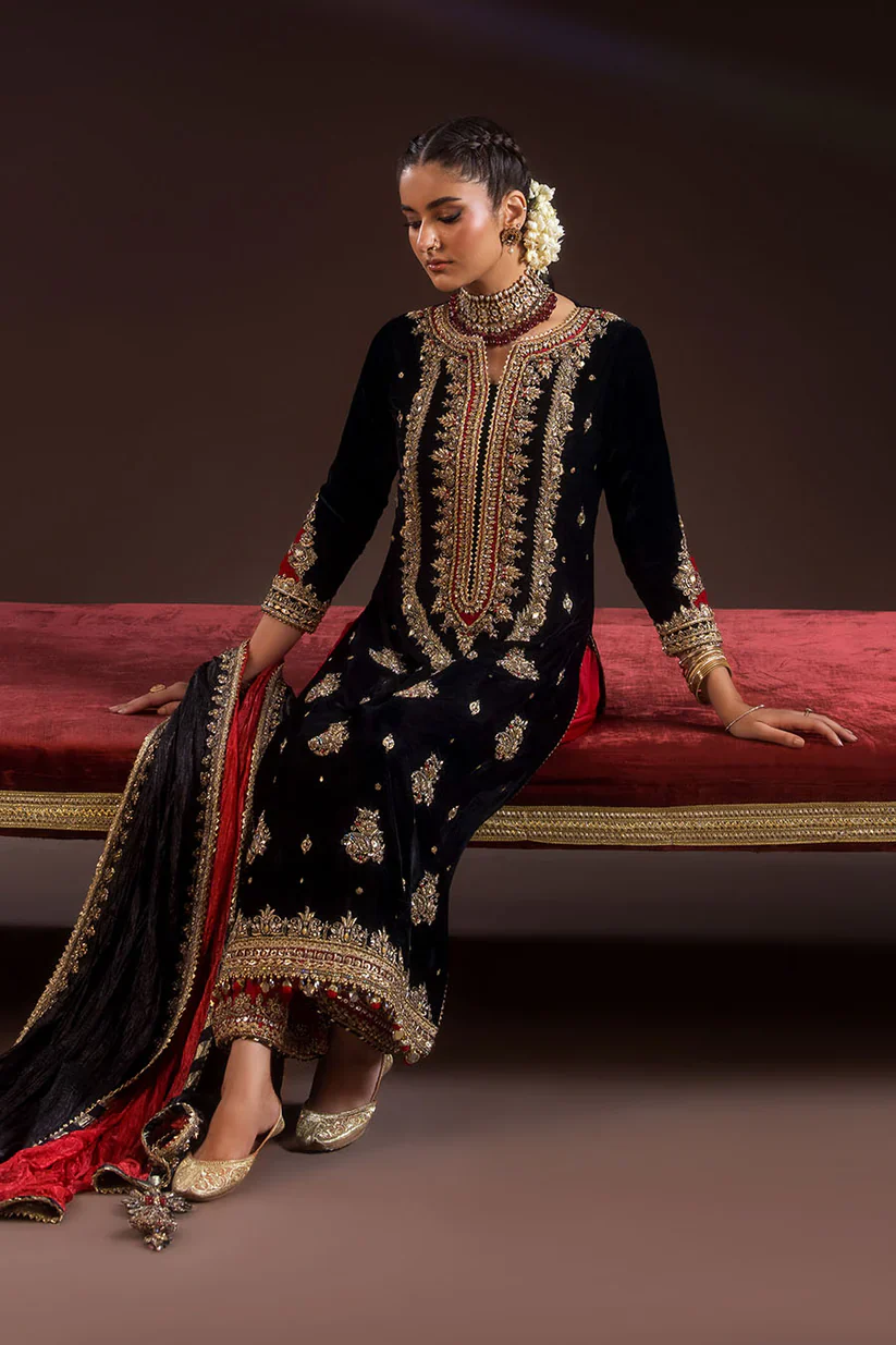 P-283 - Readymade VELVET - Khuda Ameer Creations 2025 - Image 4
