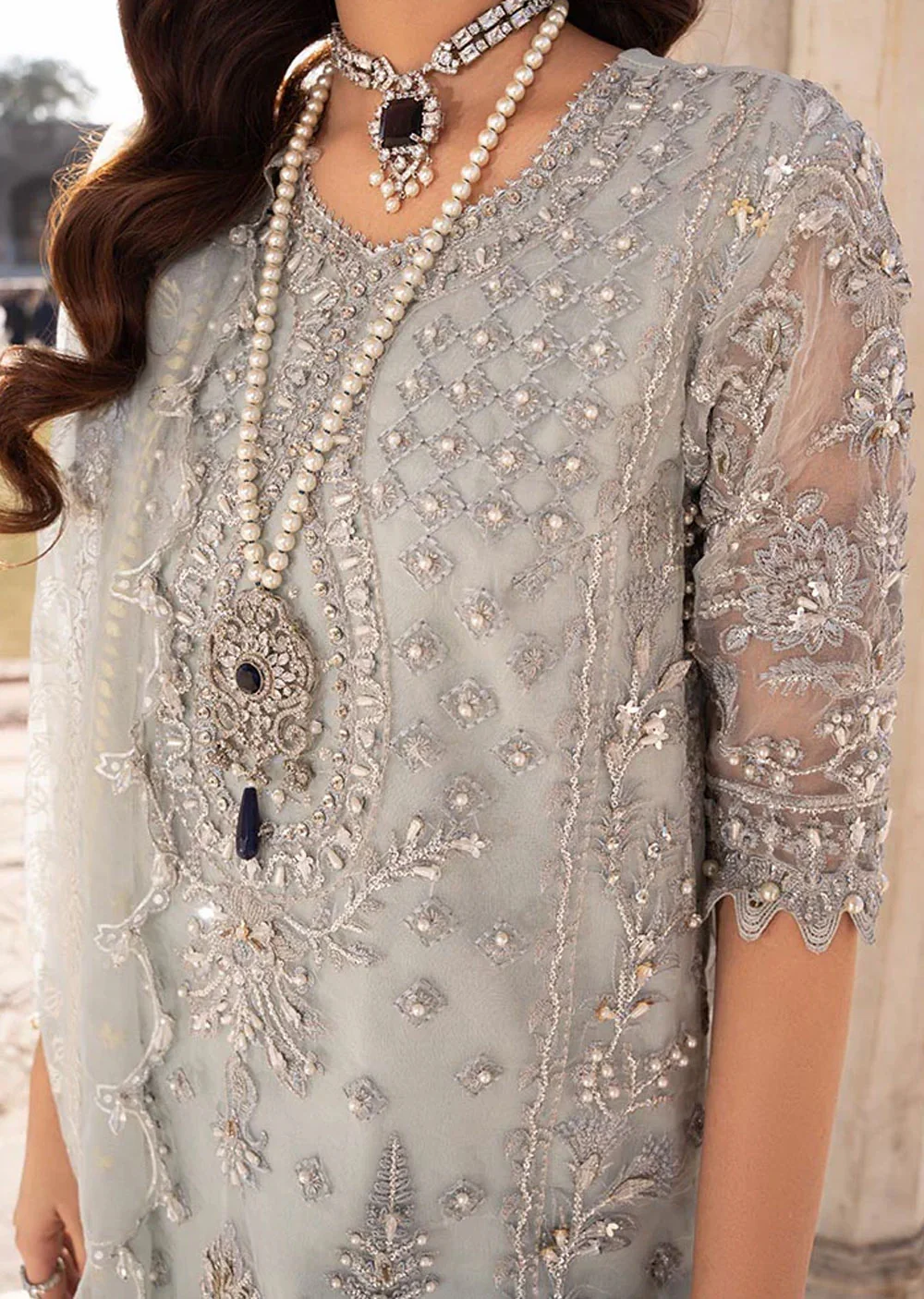Parishay - Meeral Readymade Organza Suit - Image 4