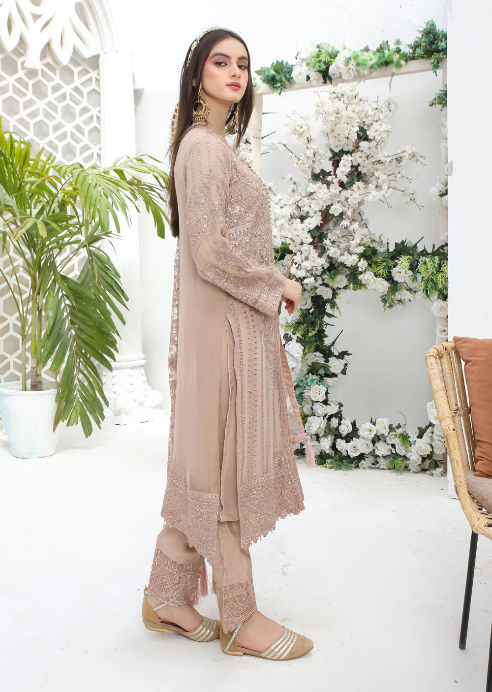 PS1664 Readymade Chiffon Suit - Image 24