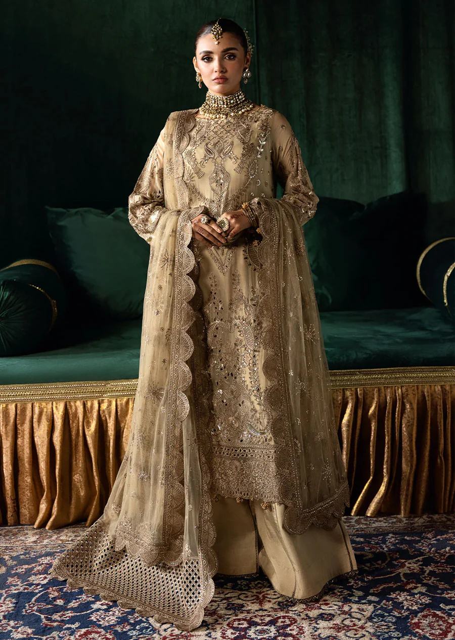 Q-207 - Readymade - Dastak by Ramsha Luxury Chiffon Collection
