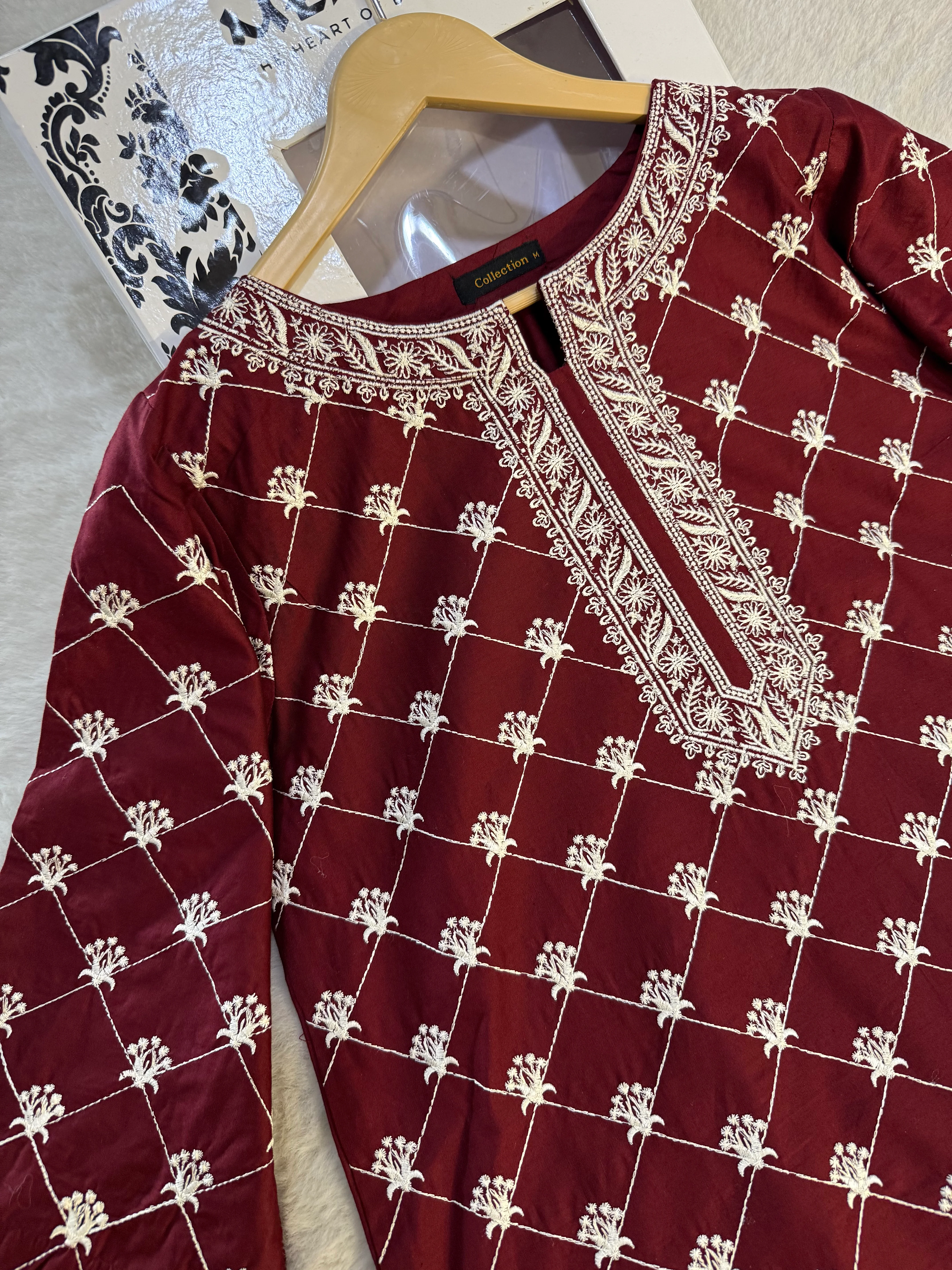 RBY-104 - RABIYA - Cotton 2 Piecce Co-ord Farshi - Image 8