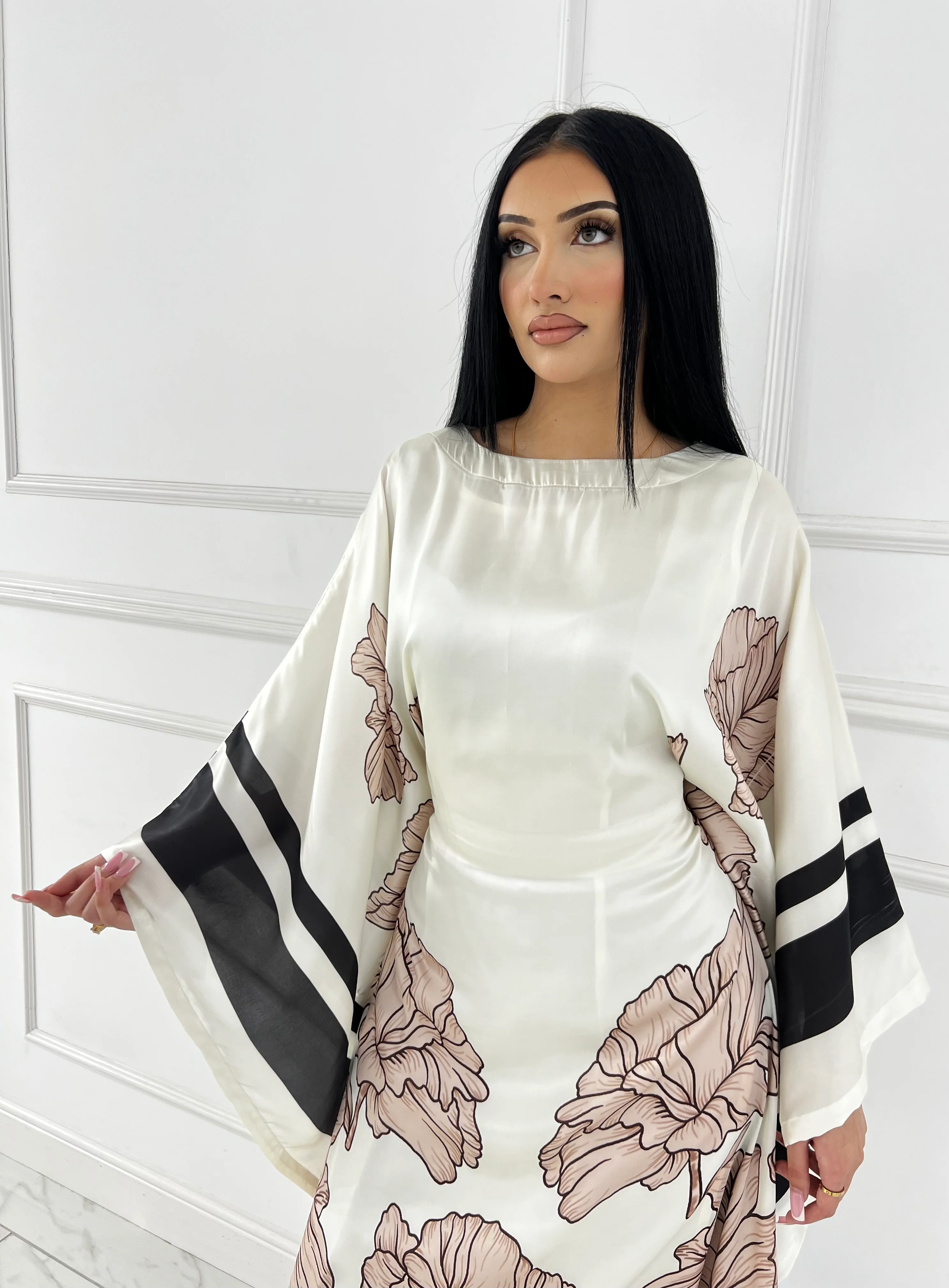RBY-124-Readymade - Silk Kaftan 2025 - Image 7