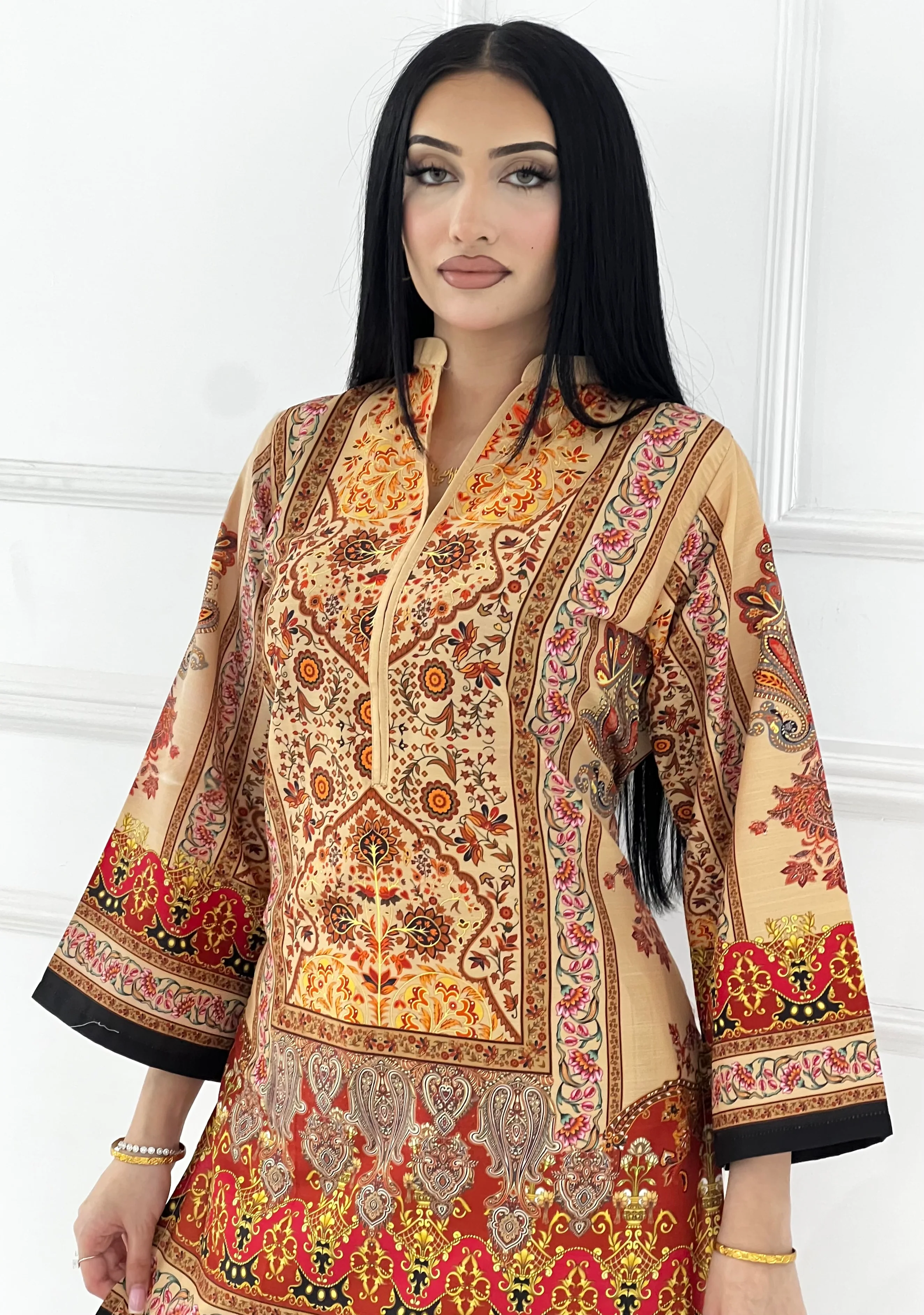 RBY-127-Readymade - Khaddar Silk Suit 2025 - Image 2