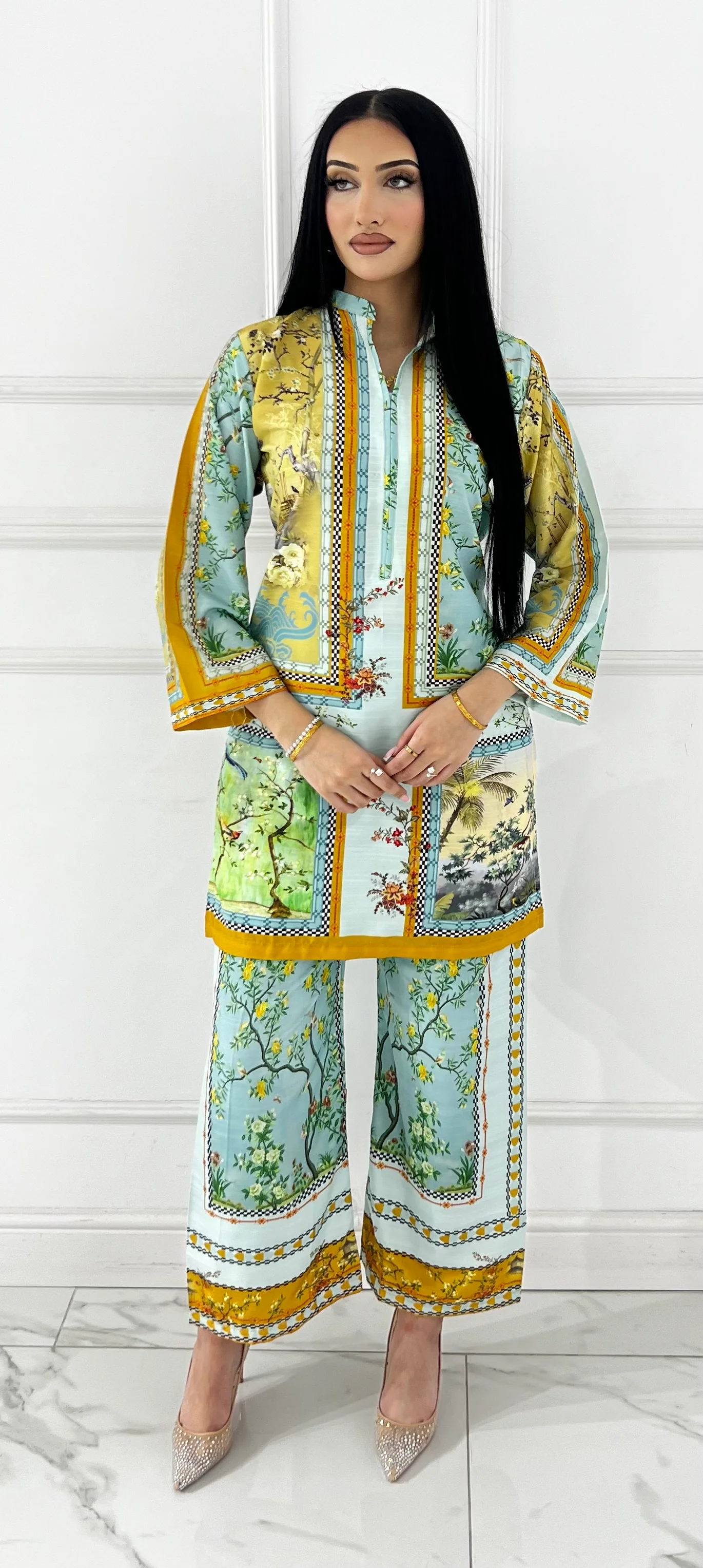 RBY-132-Readymade - Khaddar Silk Suit 2025 - Image 3