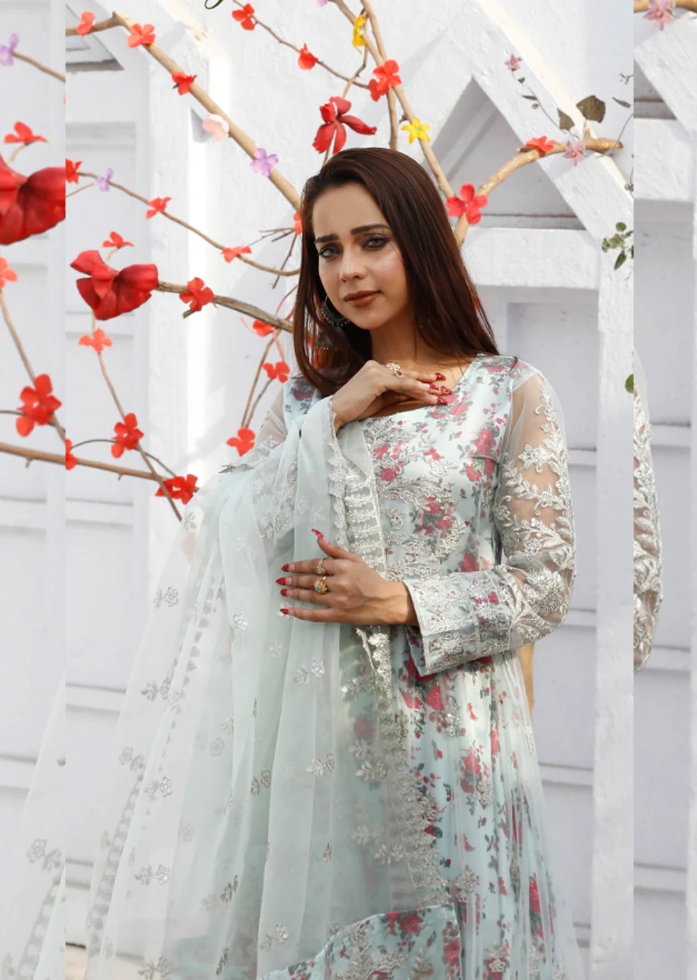 SFSH-01 - Readymade - Eid Ke Rang Mother & Daughter by Sofia Khas 2025 - Image 10