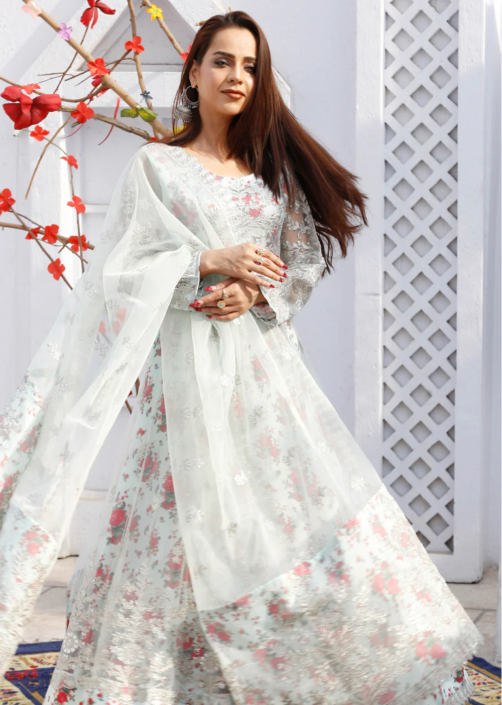 SFSH-01 - Readymade - Eid Ke Rang Mother & Daughter by Sofia Khas 2025 - Image 11