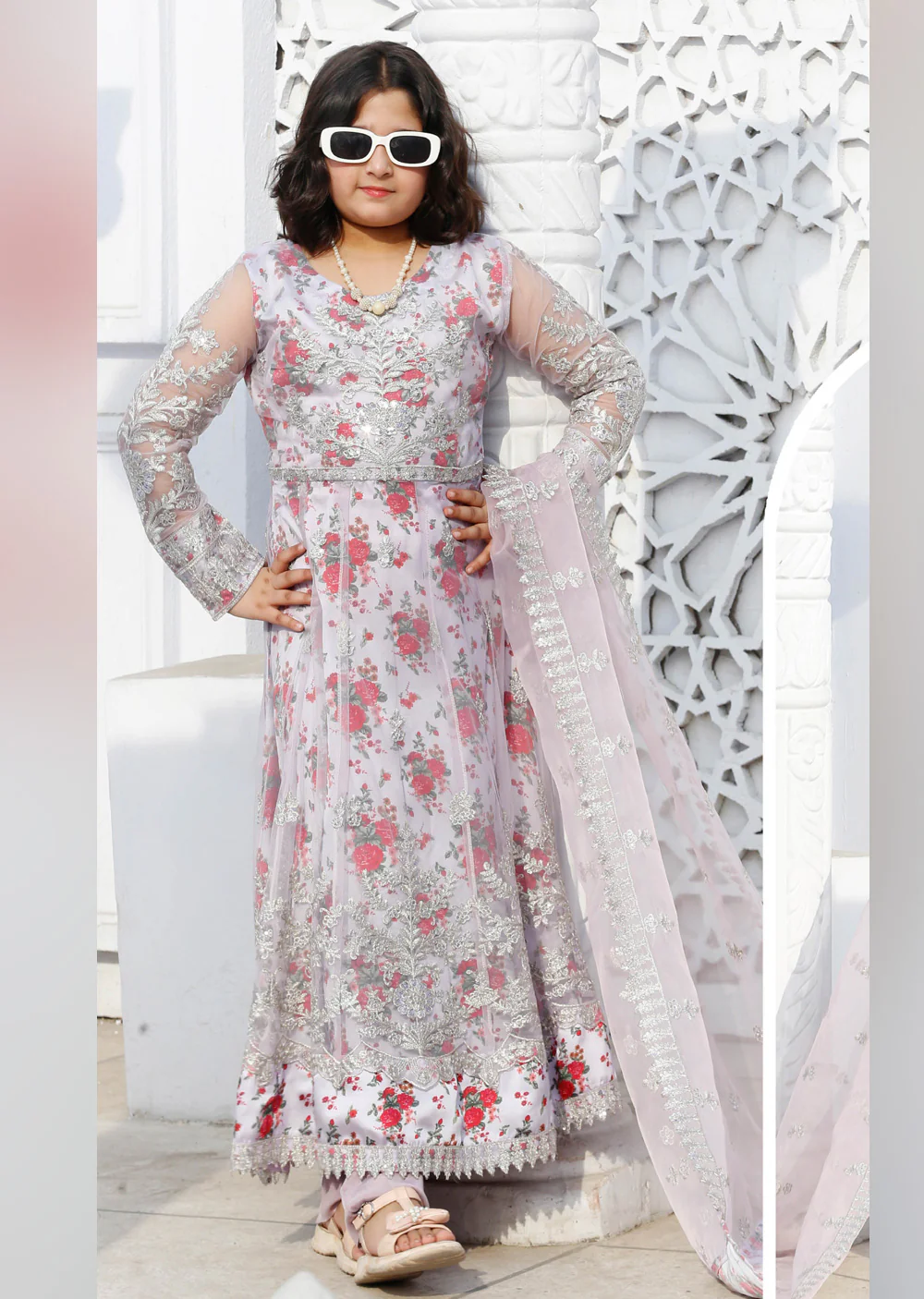 SFSH-01 - Readymade - Eid Ke Rang Mother & Daughter by Sofia Khas 2025 - Image 13