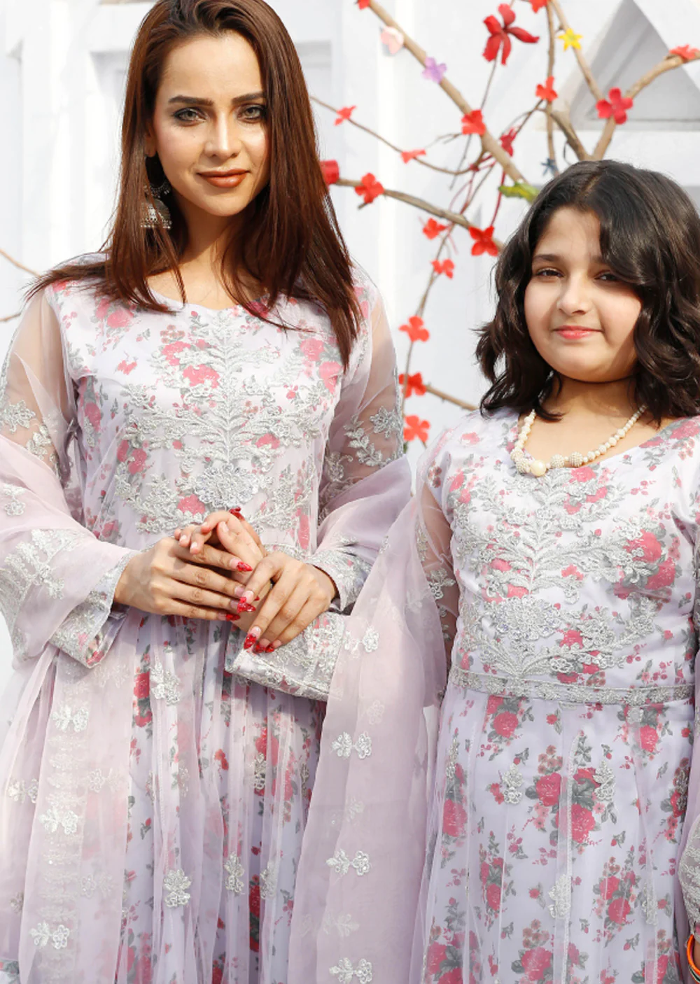 SFSH-01 - Readymade - Eid Ke Rang Mother & Daughter by Sofia Khas 2025 - Image 17