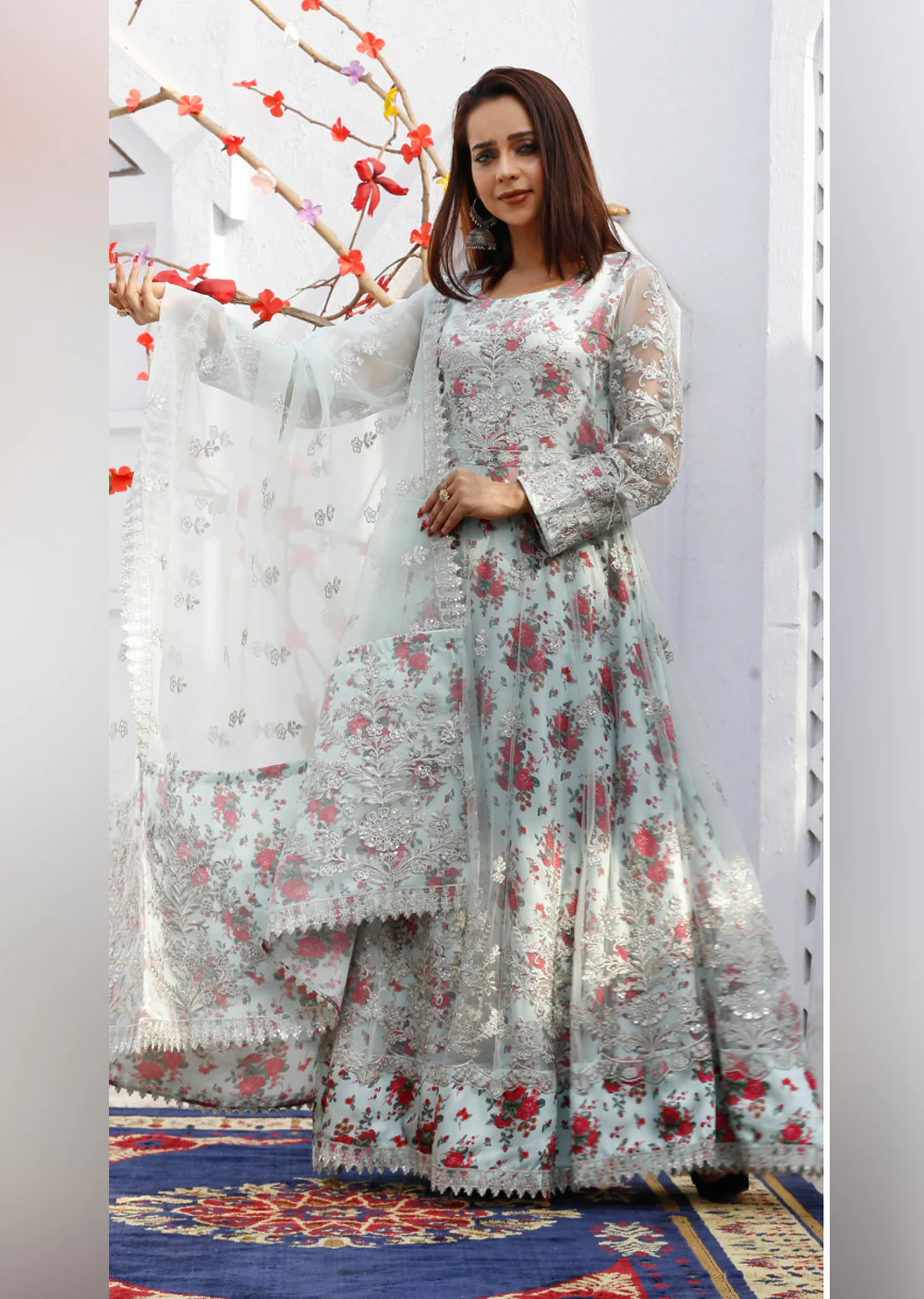SFSH-01 - Readymade - Eid Ke Rang Mother & Daughter by Sofia Khas 2025 - Image 2