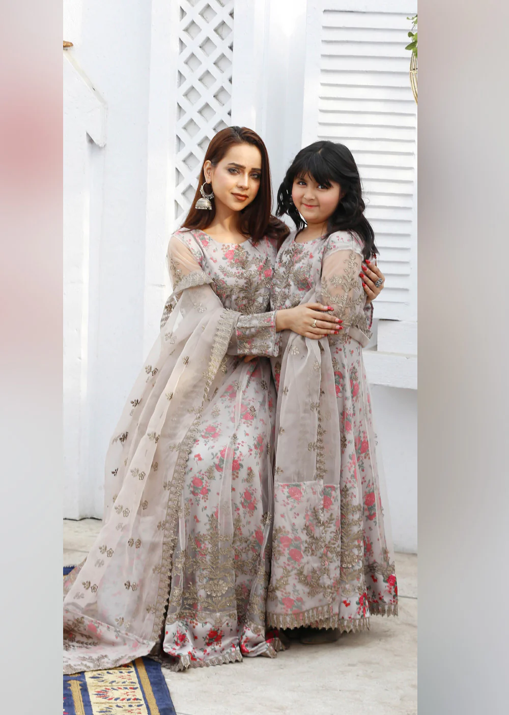 SFSH-01 - Readymade - Eid Ke Rang Mother & Daughter by Sofia Khas 2025 - Image 26