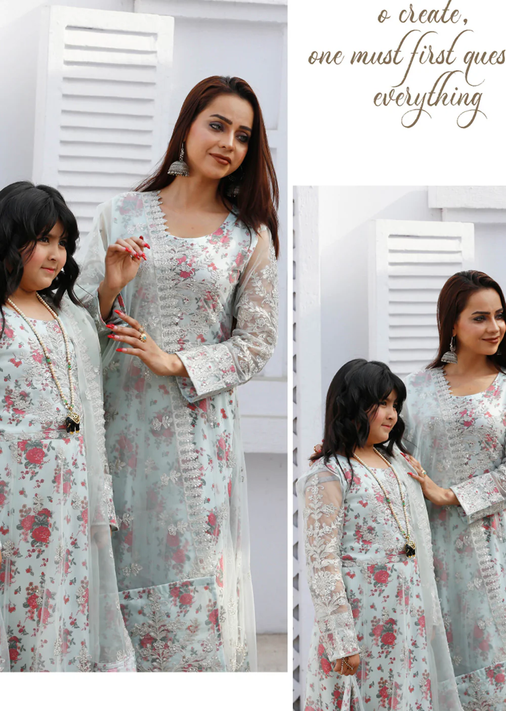 SFSH-01 - Readymade - Eid Ke Rang Mother & Daughter by Sofia Khas 2025 - Image 28
